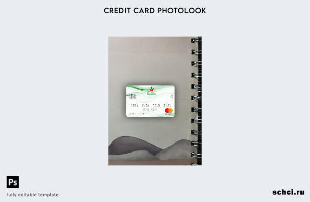 цифровая загрузка Марокко Credit Agricole Bank Mastercard фотоизображение передн